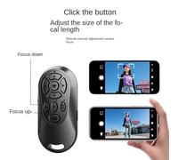 Eieenotee Wireless Bluetooth-Compatible Remote Control Self-Timer Camera Stick Button Shutter Release for Phone White