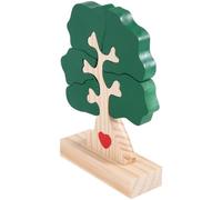 Eieenotee Wooden Personalised Family Theme Art Puzzle DIY Family Name Puzzle Desktop Ornament Home Deco Customized Gift Easy to Use