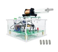 EIELE Electromagnetic Transmitter Electronic Kit Soldering Kit DIY Creative Shooting Game Set Electronic Mini Voltage Converter Module Soldering Set Adults (Soldering Required)