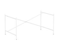 Eiermann 2 table frame W 135 x D 78 x H 66 cm / CROSS STRIPE CENTRE / WHITE RAL 9010 Richard Lampert SINGLE PIECES