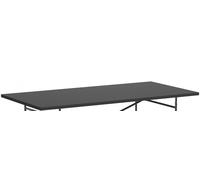 Eiermann Table top Linoleum Richard Lampert Black - W 180 x D 90 cm - LAMPERT EIERMANN PLATTEN LINOLEUM