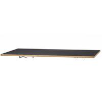 Eiermann tabletops linoleum Richard Lampert - LAMPERT PLATTEN LINOLEUM NERO 120X80