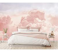 Eierme Pink Clouds Wall Mural Wallpaper for Bedroom 178" x 117"