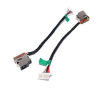 Eieshupug Black DC Power Jack Cable Replacement for HP 15-AC, 15-AF, 15-AC163NR Laptop Charging Port