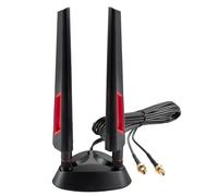 Eifagur 9dBi WiFi 7 Tri-Band Magnetic Base Gaming Antenna with New Connector for ASUS ROG Strix X870E-E X870-A X870-Plus B650-Plus ASUS Prime TUF Gaming and More PC Desktop Computer Gaming Motherboard