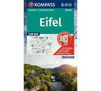 Eifel 50T WK 833: Hiking and cycling map in one - including offline use in the KOMPASS app