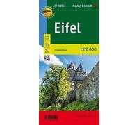 Eifel Adventure Guide & Map 1:170.000, Freytag-Ber