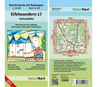 Eifelwandern 17 - Kyllwaldeifel: Wanderkarte mit Radwegen, Blatt 32-555, 1 : 25 000, Biersdorf am See, Kyllburg, Mürlenbach, Rittersdorf, Schönecken