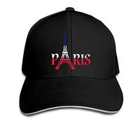 Eiffel Flag France Paris Baseball Cap Sandwich Cap Hip Hop Trucker Cap Classic Curved Brim Golf Sports Hat Unisex