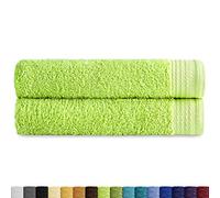 Eiffel Textile Quality Curl 600g, 100% Egyptian Cotton, Lime, 2X Sabana