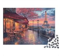 Eiffel Tower 1000 Piece Jigsaw Puzzles for Adults 1000 Piece Adult Puzzles Learning Educational Toys Family Games Christmas Birthday Gifts for Toddler Children Kids Boys Girls Jigsaw Puzzle 1000pcs (7