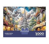 Eiffel Tower 1000Pieces JigsawPuzzlesElephant Cosmic ForAdults Colourful LargePiecePuzzles Age12+byth ThemeFlowersandBirds Fun, Challenging 38x26cm/1000pcs