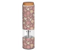 Eiffel Tower Flowers Brown Electric Pepper Grinder Auto Pepper Mill