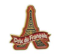 Eiffel Tower French Award Enamel Badge 10 Pack