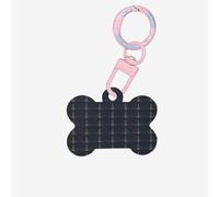 Eiffel Tower in Paris at Night Printing 1 Pc Dog Bone Shape Id Tags Double Sided with Key Ring Craft for Pets