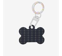 Eiffel Tower in Paris at Night Printing 1 Pc Dog Bone Shape Id Tags Double Sided with Key Ring Craft for Pets