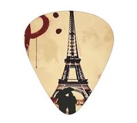 Eiffel Tower Love Paris High-Quality, Wear-Resistant And Tough Guitar Picks Give You A Different Musical Experience