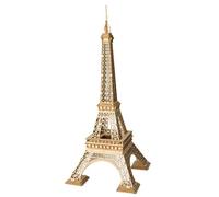 Eiffel Tower Model Kit 3D Wooden Paris Puzzle Construction - Classic Toy Gift
