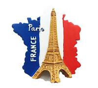 Eiffel Tower Paris France Resin 3d Strong Fridge Magnet Souvenir Tourist Gift Chinese Magnet Hand Made Craft Creative Home and Kitchen Decoration Magnetic Sticker (6)