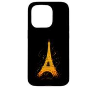 Eiffel Tower Paris Landmark Art Case for iPhone 15 Pro