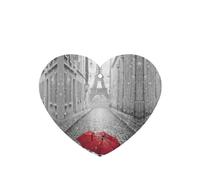 Eiffel Tower Paris Street Red Umbrella Printing 10 Pieces Air Freshener Car Hanging Cards Air Freshener Sheets With Rope For Cars Home