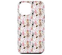 Eiffel Tower Parisian Girl Paris Flowers Pink Hearts Case for iPhone 12 Pro Max
