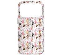 Eiffel Tower Parisian Girl Paris Flowers Pink Hearts Case for iPhone 17 Pro