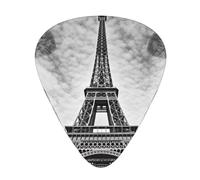 Eiffel Tower Pattern High-Quality, Wear-Resistant And Tough Guitar Picks Give You A Different Musical Experience