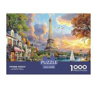 Eiffel Tower Premium Jigsaw Puzzles for Adults A 1000-Piece Advanced-Level Set Featuring Challenging And Educational Games - Designed As The Jigsaw Puzzles for Adults And Mature Ki