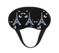 Eiffel Tower Print Adjustable Eye Cover for Sleeping, Comfortable, Pressure-Free and Breathable Sleeping Masks
