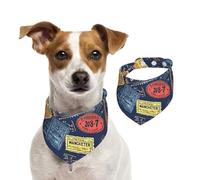 Eiffel Tower Stamp Seal Dog Bandana Cat Bandana 1PC Dog Accessories for Small Dogs