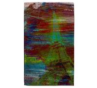 Eiffel Tower Stylish KitchenTowel Benjamin Tate Design Red One Size
