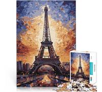 Eiffel Tower2000 Piece Adult Puzzles Help the brain exercise addictive toys to cultivate patience wall decoration 70x100cm