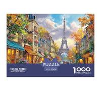Eiffel TowerPhenomenal 1000-Piece Jigsaw Puzzles for Adults The Definitive Encounter with Impossible, Hard, Difficult Challenging Puzzle Games - This Is The Crowning Gift Jigsaw Puzzles for Adu