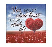 Eiflow 5D Diamond Painting Kits Full Drill Blessing Words,35x35CM DIY Paint by Diamond Embroidery Art Craft Mosaic Making for Home Wall Decor