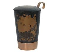 Eigenart TEAEVE Tea Cup with Strainer and Lid Komorebi Anthracite in Gift Box
