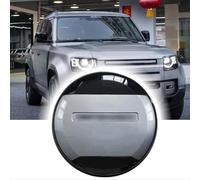 Eiger Grey Series Spare Tire Cover fits for LR Defender 110 90 130 2020 2021 2022 0223 2024 ABS Spare Tyre Wheel Cover Protector (Eiger Grey + Glossy Black + Black Letter)