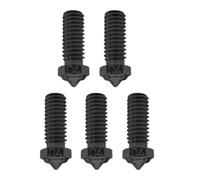 Eighosee 0.4mm Nozzle Hardened Steel Nozzle for QIDI X-Smart 3/X-Plus 3/X-Max 3 3D Printer Accessories 5Pcs