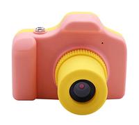 Eighosee 1.5 inch 1080P mini LSR cam digital camera suitable for children multi-function toy camera with 8G memory card children's birthday best gift pink
