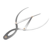 Eighosee 1 Pcs Mean Calipers Golden Ratio Calipers Stainless Steel Eyebrow Ruler 1:1.618 Measure Tool for Tattoo Makeup