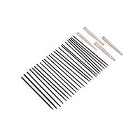 Eighosee 1 Set 24Pcs Sax Spring Needles+4Pcs Sax Spring Leaf Screws DIY Saxophone Accessory for Saxophonist