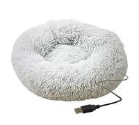 Eighosee 1 Set Grey Pet Heating Nest Pet Constant Temperature Nest USB Electric Blanket Kennel Dog Mat Small Pet Bed Pet Supplies