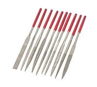 Eighosee 1 Set Guitar Fret Nut Saddle Slot Pickguard Grinding File Group Set Luthier Repair Tool Silver