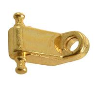 Eighosee 1 Set Guitar String Guides Pressure string Nail device (Gold)