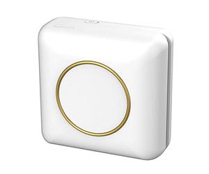 Eighosee 1 Set Mini Thermal Label Printer Memo Handbook Photo Printer Smart Portable Printer