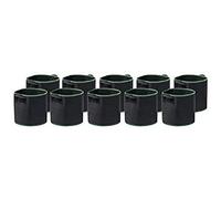 Eighosee 10-Pack 1 Gallon Grow Bags Heavy Duty Container Thickened Non Woven Fabric Pots with Handles