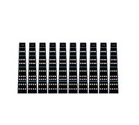 Eighosee 10 Pack Violin Notes Fingerboard Labels for 1/4 Violin Practice Beginners