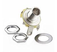 Eighosee 10 Pcs 1/4 inch Socket For Replacement for Electric Guitar