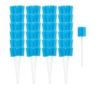 Eighosee 100 Oral Cleaner Swabs Disposable Toothettes Mouth Swabs Swabsticks for Mouth Cleaning for Elderly Dry Mouth Waterless Toothbrushes