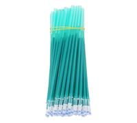 Eighosee 100 Pack of 0.5mm Erasable Pen Refills for Home and Study Use, Green